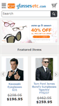 Mobile Screenshot of glassesetc.com